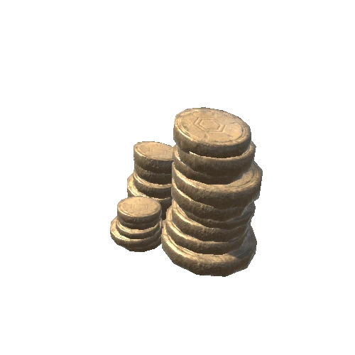 Gold Coin Stack 1B3